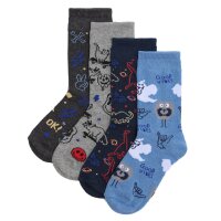 Ysabel Mora 4er Pack Jungen Socken Strümpfe...