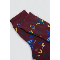 Ysabel Mora 3er Pack Jungen Thermosocken Socken Strümpfe Roboter Sport Flugzeuge Stifte bunt