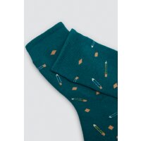 Ysabel Mora 3er Pack Jungen Thermosocken Socken Strümpfe Roboter Sport Flugzeuge Stifte bunt