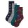 Ysabel Mora 3er Pack Jungen Thermosocken Socken Strümpfe Roboter Sport Flugzeuge Stifte bunt
