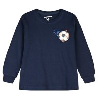 ENERGIERS Jungen Schlafanzug lang Pyjama Fußball