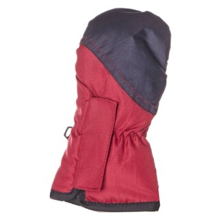 outburst Kleinkinder Handschuhe Fäustel Fäustling dunkelrot navy