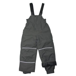 Outburst Jungen Schneehose Funktions Latzhose anthrazit