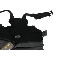 Outburst Jungen Schneehose Funktions Latzhose anthrazit