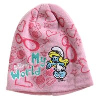 Die Schlümpfe Schlumpfine Mütze rosa