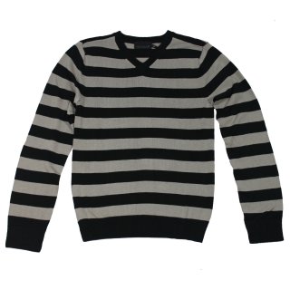 JD John Devin Sweatshirt Sweater Streifen (824453) Gr. XS