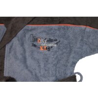 Wörner City Cruising Bademantel Frottee dunkeljeans