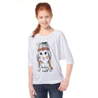 CFL Fledermaus T-Shirt weiß (448406) indie cat Gr....