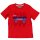 BÒBOLI T-Shirt mit Skateboard Motiv paprikarot