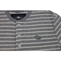 Colorado Ignaz Boys T-Shirt gestreift grey melange