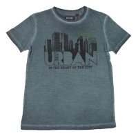 Blue Seven T-Shirt washed gray Skyline