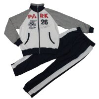 trybeyond Jogginganzug Sweatjacke Jogginghose weiß...
