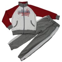 trybeyond Jogginganzug Sweatjacke Jogginghose weiß...