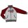 trybeyond Jogginganzug Sweatjacke Jogginghose weiß rot grau