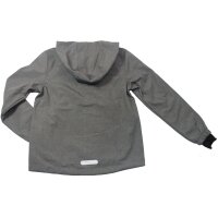 Outburst Jungen Softshelljacke Jacke Übergang anthrazit melange Fleecefutter