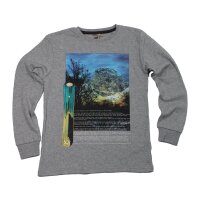 Sarabanda Langarmshirt limited production grey melange