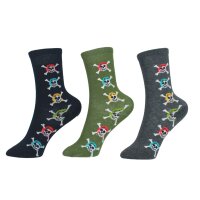 Ysabel Mora 3er Pack Socken Strümpfe Pirat