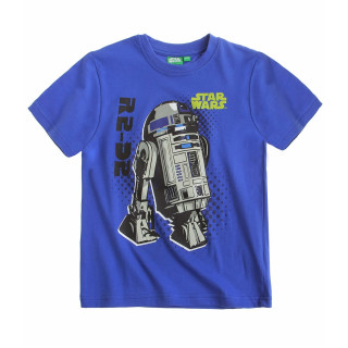 Star wars-The Clone wars 2er Pack T-Shirt blau+weiß Gr. 104