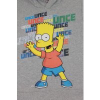 The Simpsons Bart Simpson Kapuzensweatshirt Sweatshirt light grey melange