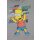 The Simpsons Bart Simpson Kapuzensweatshirt Sweatshirt light grey melange
